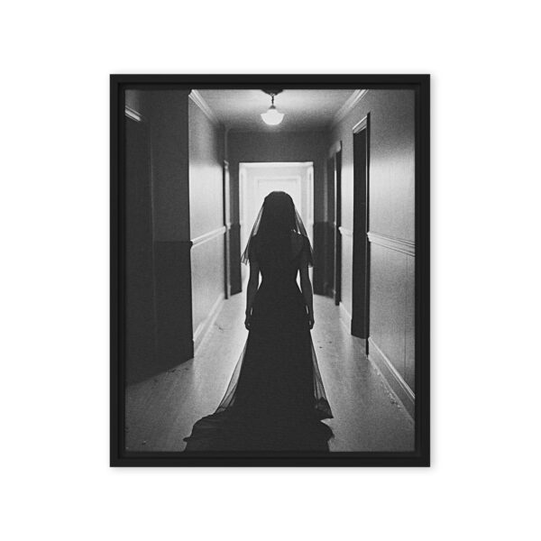 The Black Veil - Framed Fine Art Canvas Print - Image 3