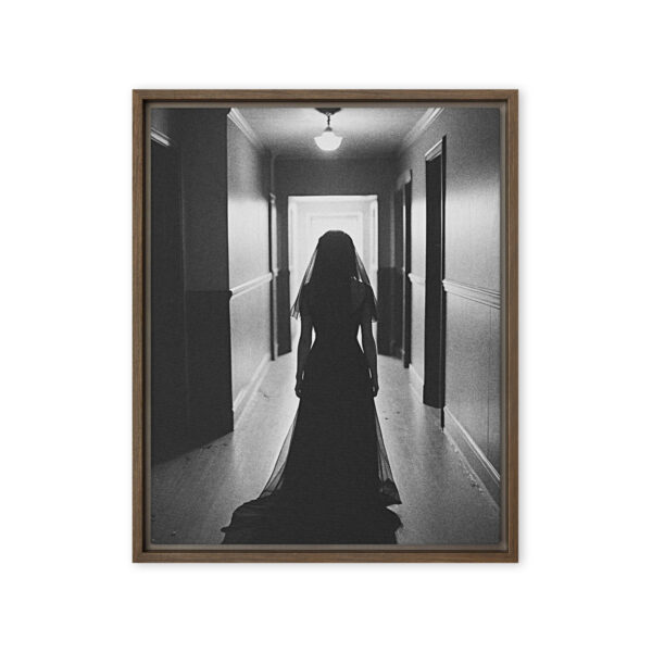 The Black Veil - Framed Fine Art Canvas Print - Image 6