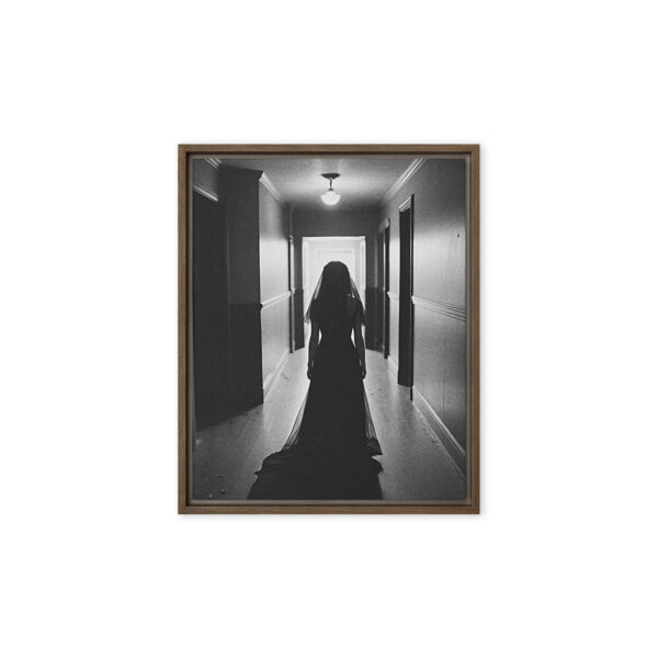 The Black Veil - Framed Fine Art Canvas Print - Image 4